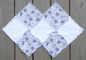 24" Blue floral Table Runner