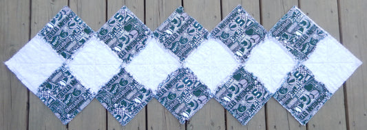 48" Michigan State Table Runner